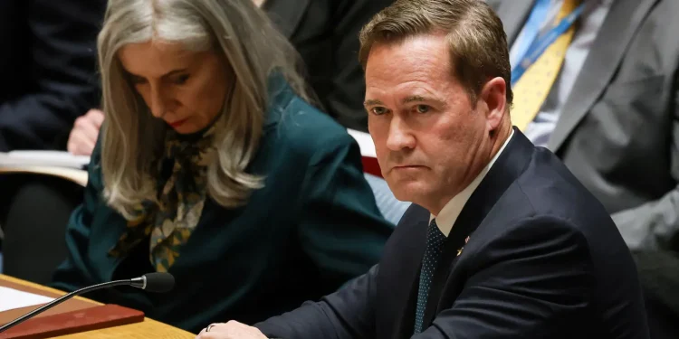 U.S. Ambassador to the U.N. Mike Waltz attends a United Nations Security Council meeting, after the U.S. and Israel launched strikes on Iran, at U.N. headquarters in New York City on Feb. 28, 2026.
Heather Khalifa | Reuters