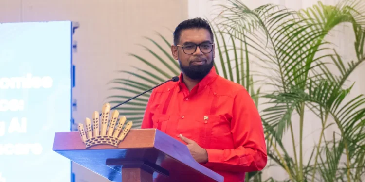 President Mohamed Irfaan Ali