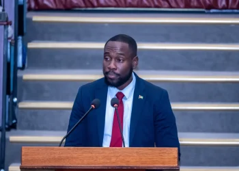 Minister of Labour and Manpower Planning, Keoma Griffith