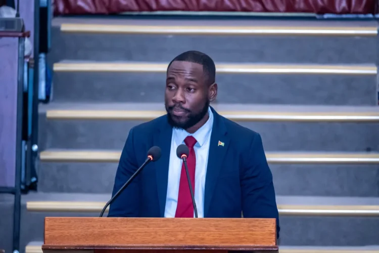 Minister of Labour and Manpower Planning, Keoma Griffith
