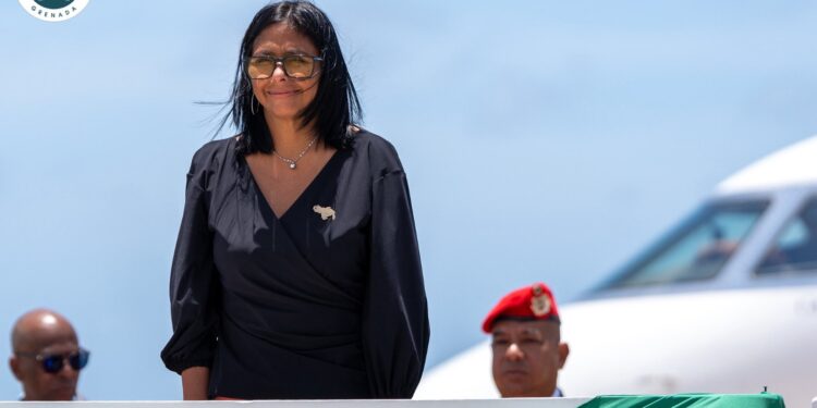 Venezuela’s Acting President, Delcy Rodríguez,