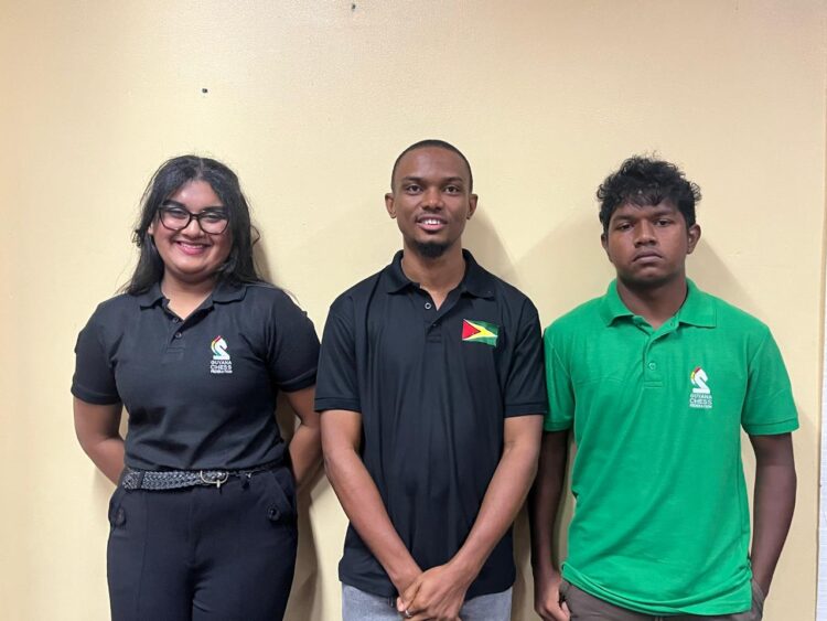 (L-R) Italy Ton-Chung, FM Anthont Drayton, CM Sachin Pitamber