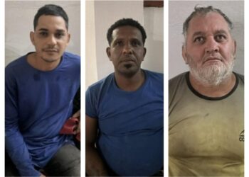 (L-R) Brazilian- Rondiney Barbosa Periera, Venezuelan National- Cristhian Jose Cedero and Brazilian - Edwardo De Souza Braz