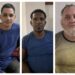 (L-R) Brazilian- Rondiney Barbosa Periera, Venezuelan National- Cristhian Jose Cedero and Brazilian - Edwardo De Souza Braz