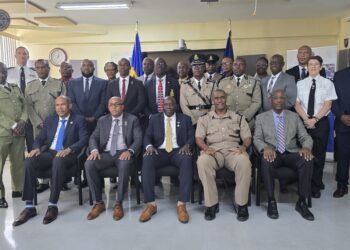 Regional Security System officials, senior law enforcement officers and participants of the International Leadership and Management (Gold) Course.