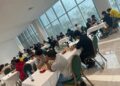 Scene from the 2025 Rapid Chess Championship