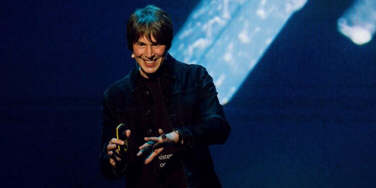 © Drew Forsyth Brian Cox, English physicist and musician.