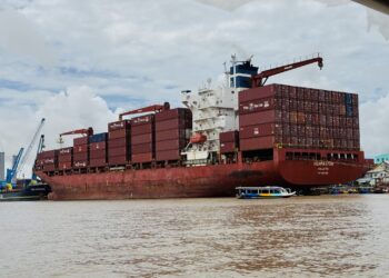 Guyana cargo boat