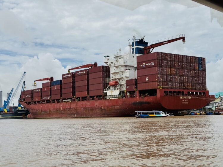 Guyana cargo boat