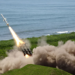 A single Type-88 missile being tested off the coast at the JGSDF Shizunai Anti-aircraft firing range in Shinhidaka, Japan, June 24, 2025. /VCG