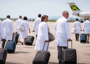 The Cuban medical brigade which has worked with Jamaica for the better part of fifty years have reluctantly left Jamaica with a heavy heart.