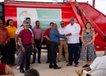 Central Govt delivered Garbage Truck to Local Authority
