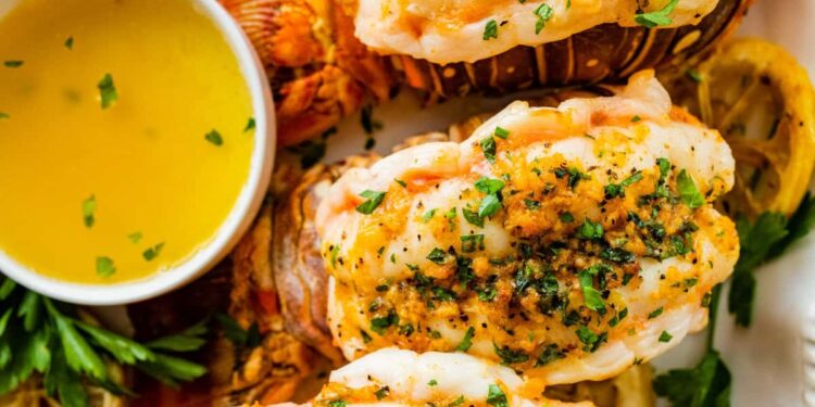 Baked Lobster Tails