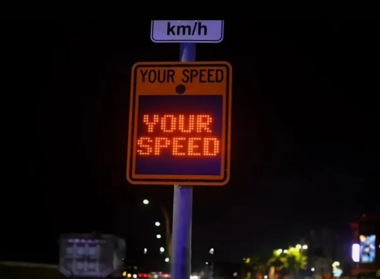 Speed radar along the Rupert Craig Highway