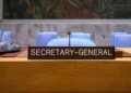 UN Photo/Loey Felipe The UN Secretary-General regularly addresses the Security Council. (pictured)