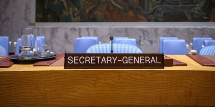 UN Photo/Loey Felipe The UN Secretary-General regularly addresses the Security Council. (pictured)