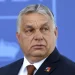Hungary President Viktor Orban arrives at the NATO Heads of State summit in Madrid on June 30, 2022. (Bertrand Guay / Associated Press)