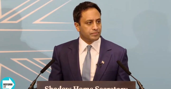 Zia Yusuf, Reform’s home affairs spokesperson, said the UK was ‘not an ATM for ethnic grievances of the past’.