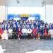 Minister of Health Dr Frank Anthony and training facilitators alongside graduates