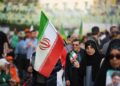 People participate in a rally in Tehran, Iran, April 29, 2026. (Xinhua/Shadati)