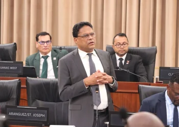 Minister of Justice and Member of Parliament for Aranguez/St Joseph, Devesh Maharaj,