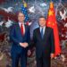 Chinese Vice-Premier He Lifeng, also a member of the Political Bureau of the Communist Party of China Central Committee, shakes hands with US Treasury Secretary Scott Bessent prior to their consultations in South Korea, May 13, 2026. [Photo/Xinhua]