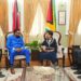 L-R Guyana President Irfaan Ali , T&T Prime Minister Kamla Persad-Bissessar