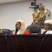 Justice Yonette Cummings-Edwards, Chief Justice of the Turks and Caicos Islands (centre)
