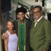Dr. Madiba Blackman flanked by his mother, Marie Blackman and father Dr. Terrence Blackman