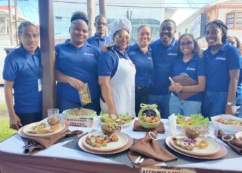 GPSCCU’s 60th Independence Cooking Competition . The winner -Customer Service and Credit