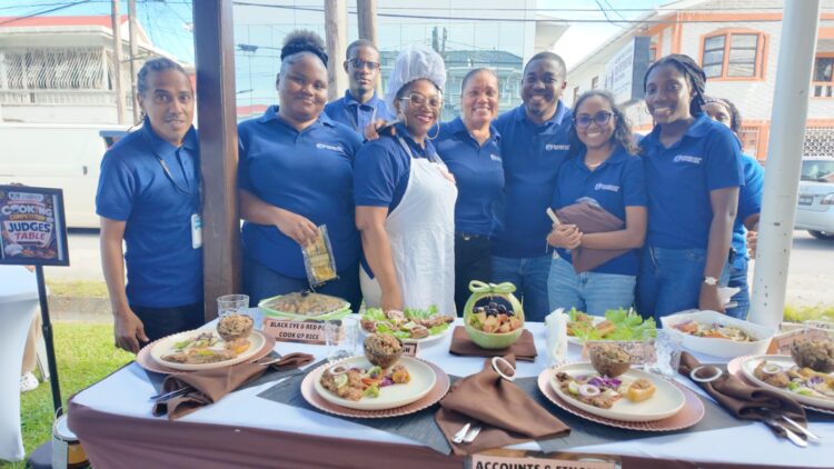 GPSCCU’s 60th Independence Cooking Competition . The winner -Customer Service and Credit
