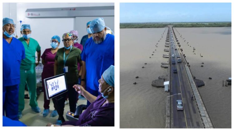 L-R Coronary Artery Bypass Graft surgery, Demerara Harbour Bridge
