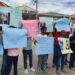 EKAA HRIM Earth Resources Employees protesting the Ministry of Labour (WIN photo)