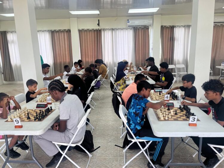 Scene from Region 3 Youth Chess Training May 2026