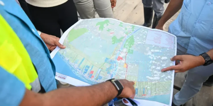 Macro plan for the new road networks