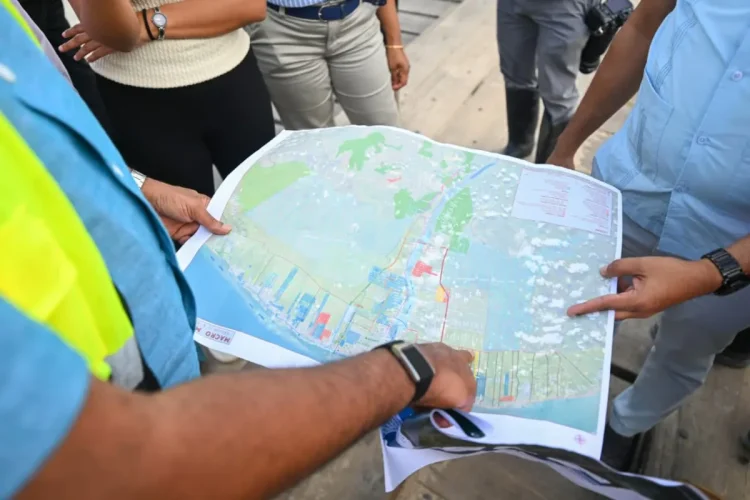 Macro plan for the new road networks