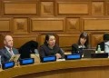 Permanent Representative of Guyana to the United Nations, Ambassador Carolyn Rodrigues-Birkett, addresses an event hosted by Brazil’s COP30 Presidency (DPI photo)