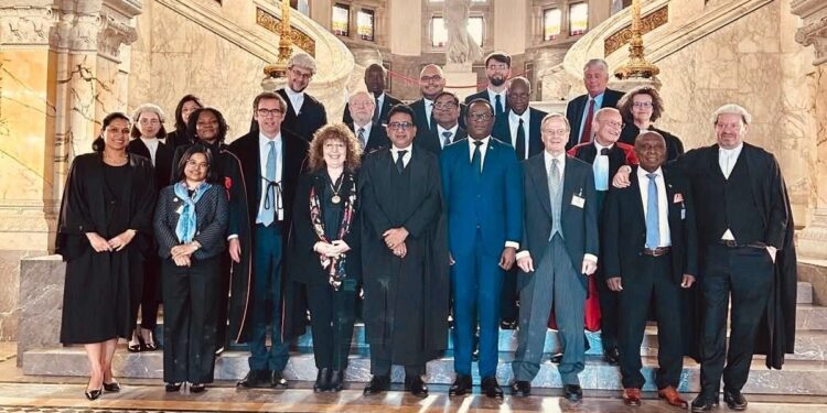 The ICJ team (Guyana)