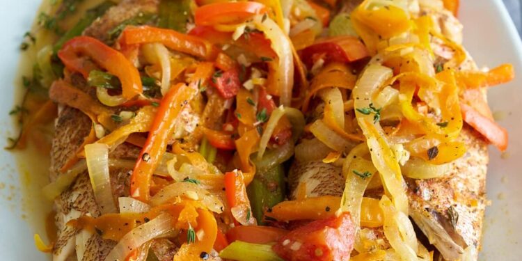 Steamed Fish Recipe (Jamaican Style)