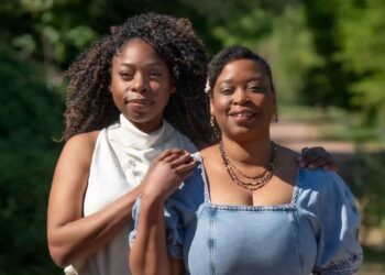 Twins Michelle and Lavinia Osbourne 49, exist because of an incredibly rare biological process called heteropaternal superfecundation.