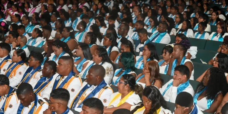 A section of the graduands at the graduation ceremony on Tuesday June 23, 2026