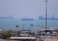 Vessels anchored in Bandar Abbas along the Strait of Hormuz, June 18, 2026. /VCG