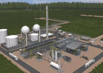 An artist’s impression of the Gas to Energy Project