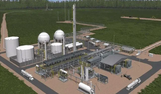 An artist’s impression of the Gas to Energy Project