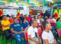 A section of the audience at the launch of the University of Guyana’s 60th Independence Anniversary Exhibition