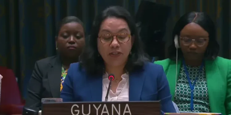 Guyana’s UN Permanent Representative, Ambassador Carolyn Rodrigues-Birkett