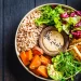 Diets high in vegetables, whole grains, fruits, and legumes may slow biological aging.
Credit: vaaseenaa / Getty Images