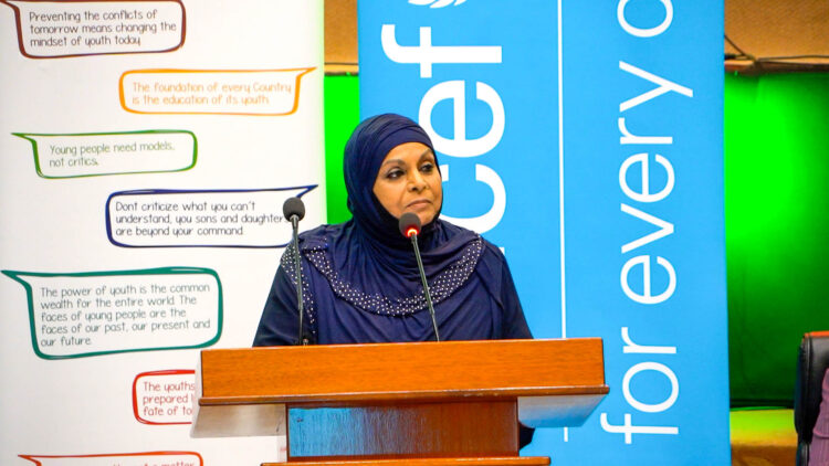 The Rights of the Child Commission (RCC) Chairperson Aleema Nasir