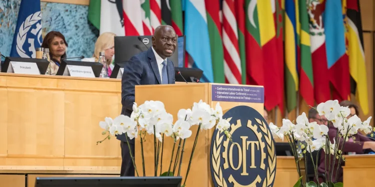 ILO Director-General attends the opening ceremony of the 114th International Labour Conference, Geneva, June 1, 2026