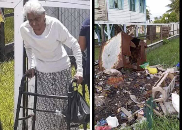 84-year-old retired teacher Carmin Singh